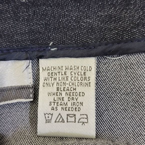 NINE & Company High Waist Pleated‎ Retro 80s y2k Casual Academia Denim Skirt 10 - Picture 11 of 12